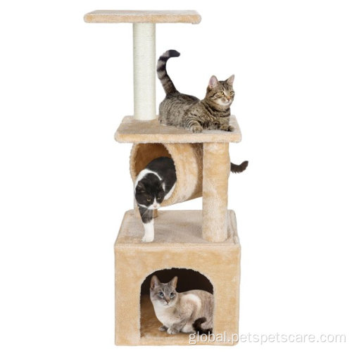 cat tree for large cats Cat Tree & Condo Scratching Post Tower, Factory